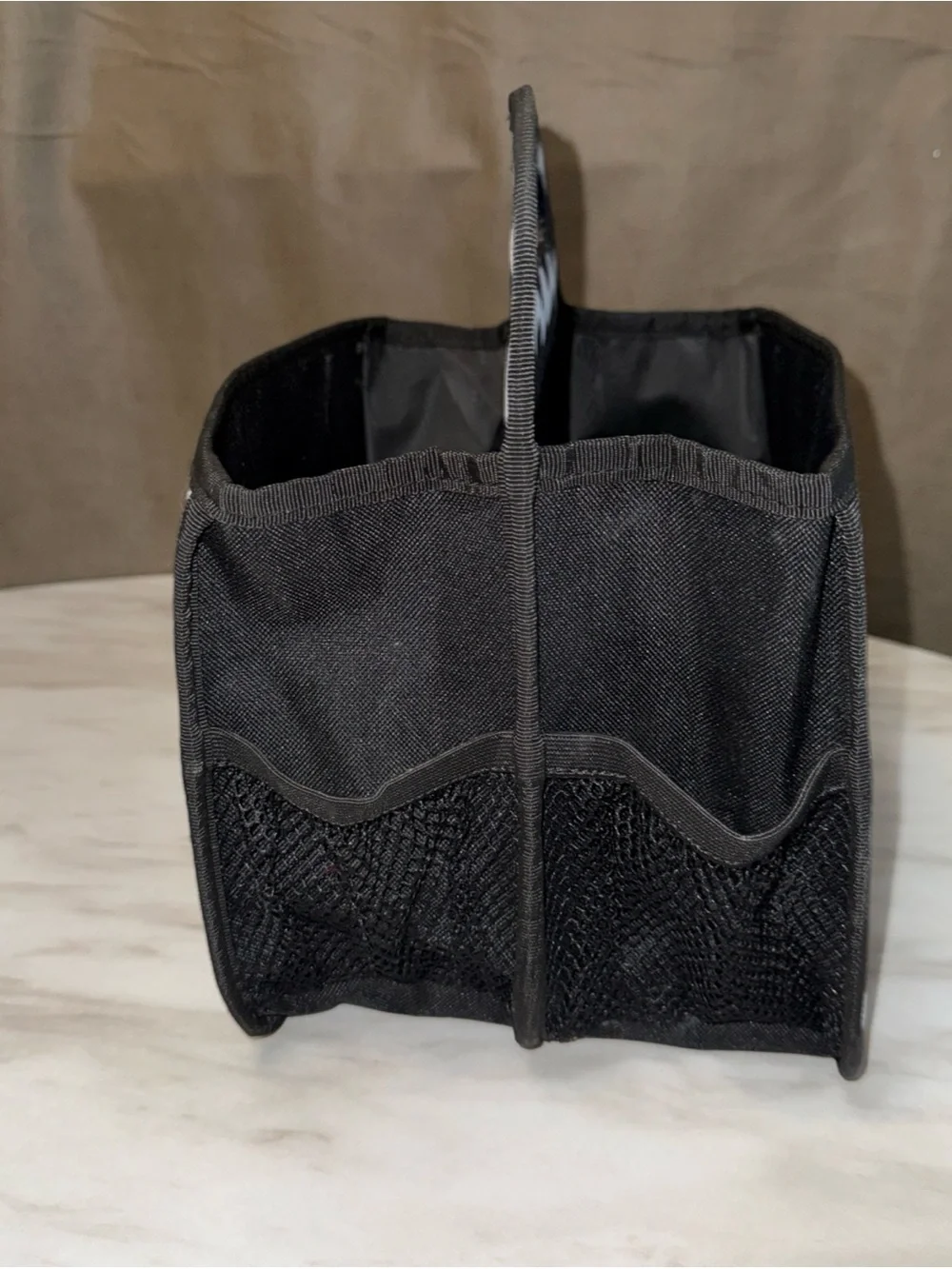Thirty one black white chevron double sided carry all tote